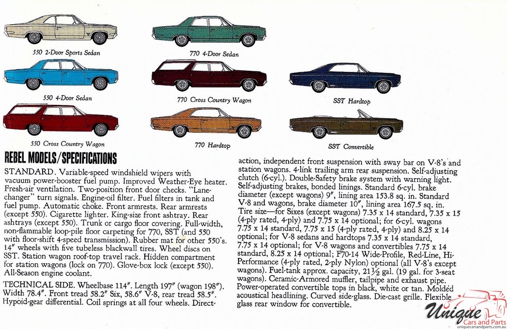 1967 AMC Full Line Brochure Page 30